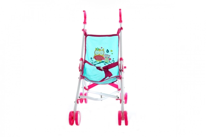 Foldable Metal Stroller with Owls