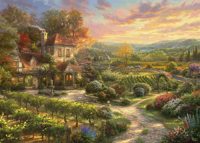 Schmidt Puzzle House at the Vineyard 2000 Pieces