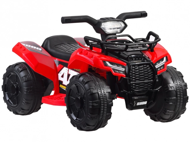 Children's Battery-Powered Quad with Lights – green