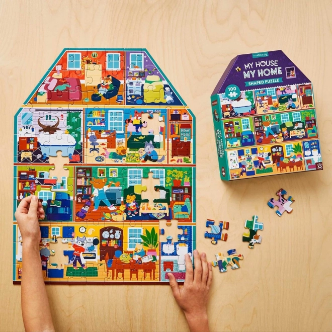 Home Together House-Shaped Puzzle