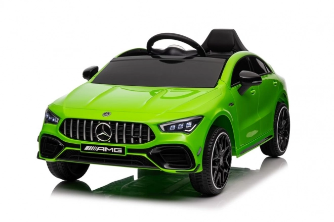 Electric Ride-On Car Mercedes CLA 45s AMG Green 4x4