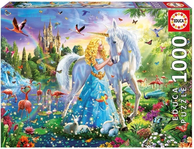 Educa Princess with Unicorn Puzzle