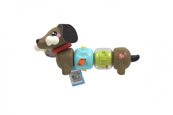 Fisher-Price Rattling and Clacking Dachshund Toy