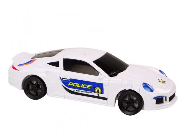 Transforming Police Car Robot