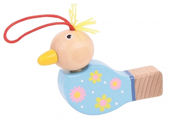 Wooden Bird Whistle Yellow