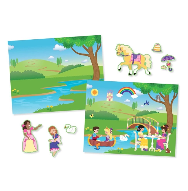 Reusable Princess Palace Stickers