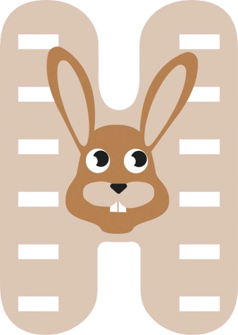 Cheerful Design with Hare
