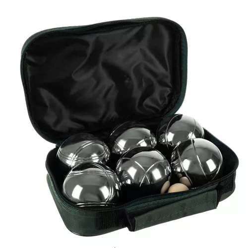 Boules Petanque 6 Balls Set with Case