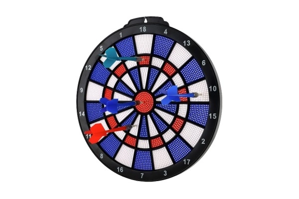 Dartboard With 4 Darts