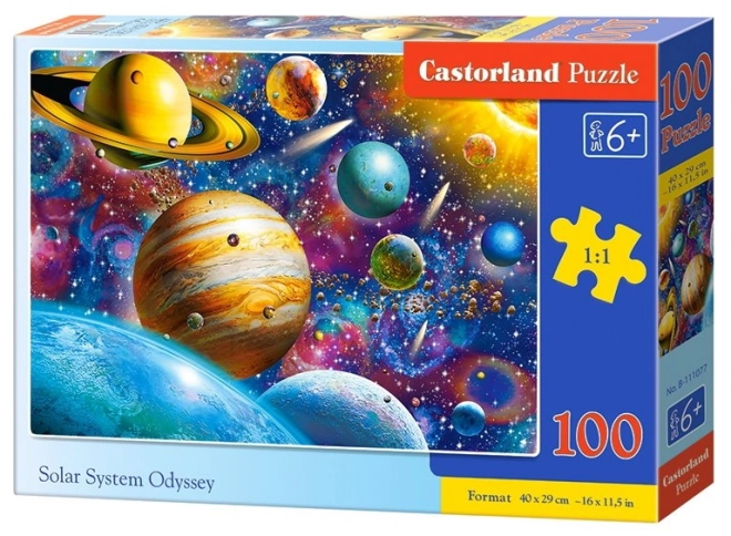 Solar System Odyssey Puzzle - 100 Pieces