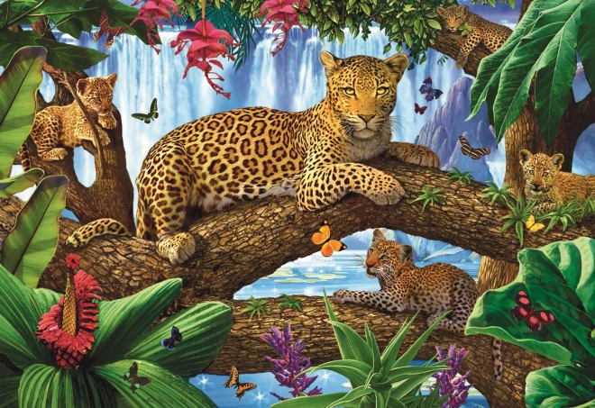 Resting in the Tree Crowns Puzzle 1500 Pieces