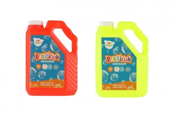 Concentrated Bubble Refill 1:10 1 Liter 2 Colors in Canister