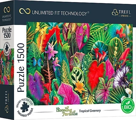 Trefl Puzzle Blooming Paradise: Tropical Greenery 1500 Pieces