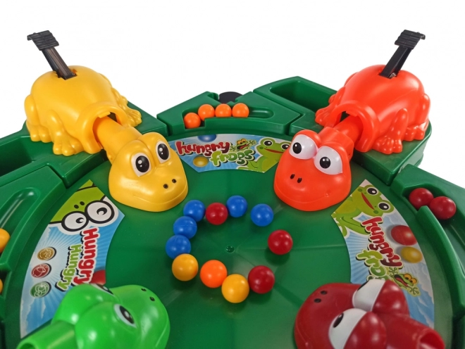 Hungry Frogs Dexterity Board Game