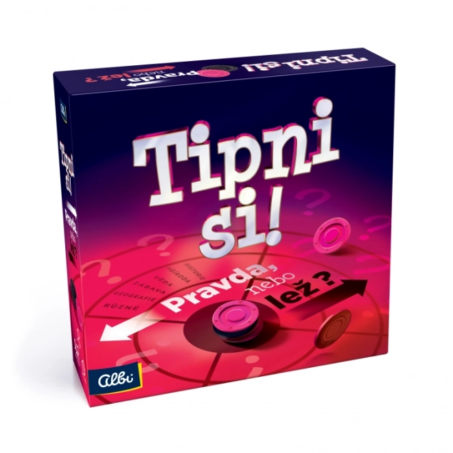 Tipni si! Pravda nebo Lež - Stolní Hra