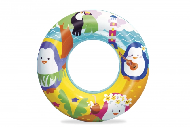 Children's Swimming Ring Penguins Marine Animals