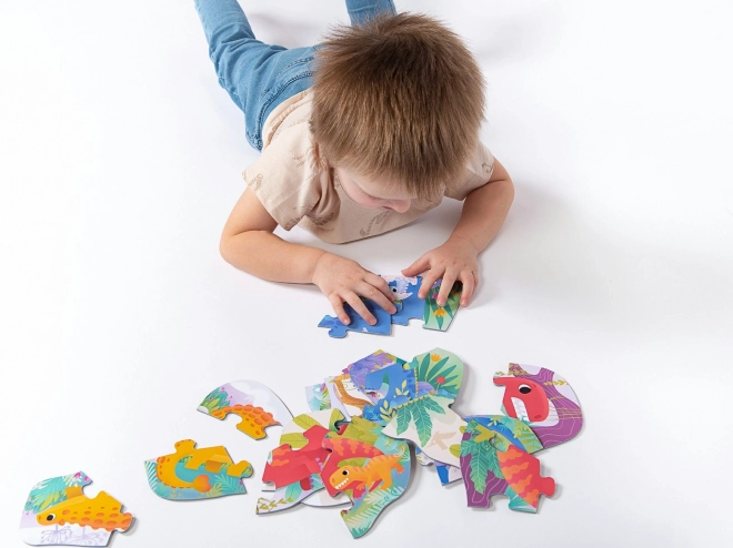 Deluxe Dinosaur Puzzle for Kids