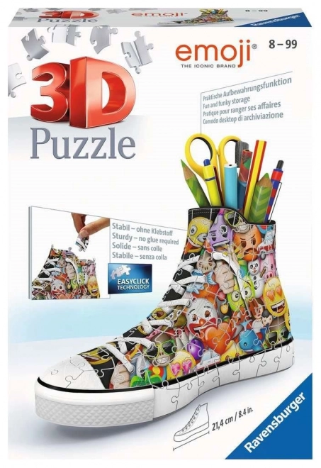 3D Puzzle Sneaker Emoji by Ravensburger