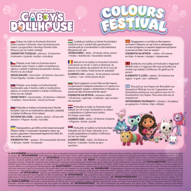 Gabby's Dollhouse: Magical House Color Festival Game