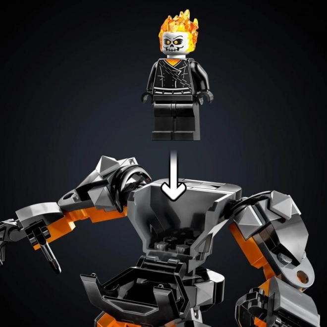 Ghost Rider Robot Suit and Motorcycle