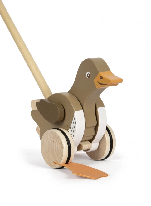 Small Foot Wooden Duck Pull Toy