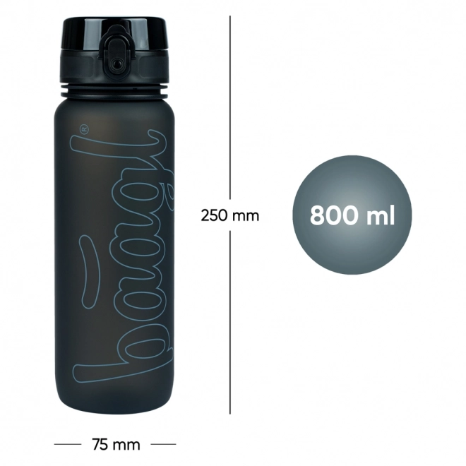 Baagl Tritan Drink Bottle Black 800ml