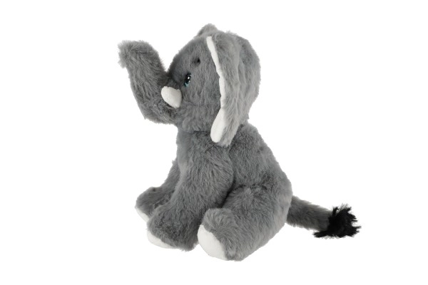 Sitting Plush Elephant 21cm