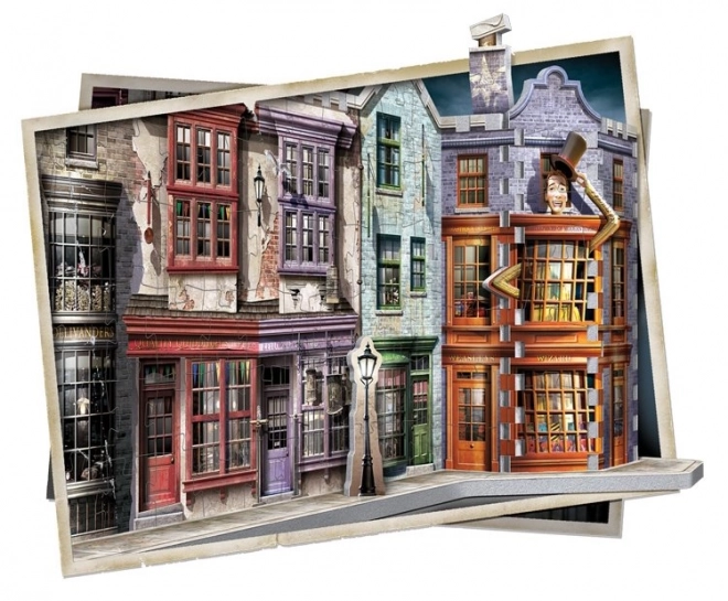 Harry Potter Diagon Alley 3D Puzzle by Wrebbit