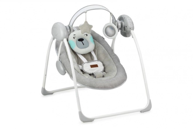 MoMi LISS Baby Rocker with Melodies - Blue Bear