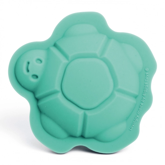 Bigjigs Toys Silicone Sand Molds Green