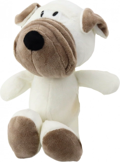 Small Plush Pug with Suction Cup 16cm
