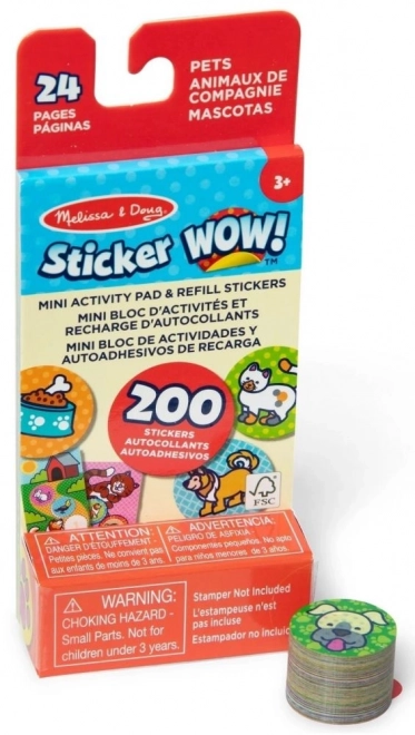 Animal Stickers with Mini Booklet