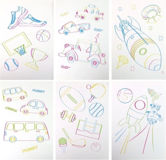 Complete set for instant creativity