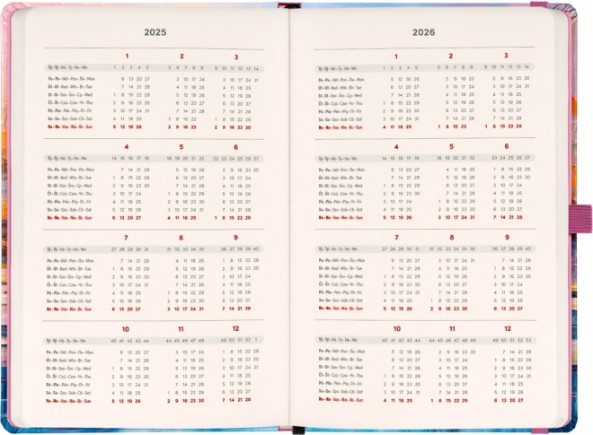 Weekly Planner Water Lilies 2025