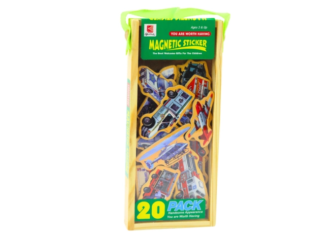 20 Aimants colorés