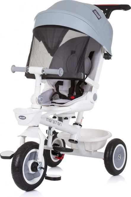 Chipolino Marathon 2-in-1 Tricycle with Canopy Ash Grey