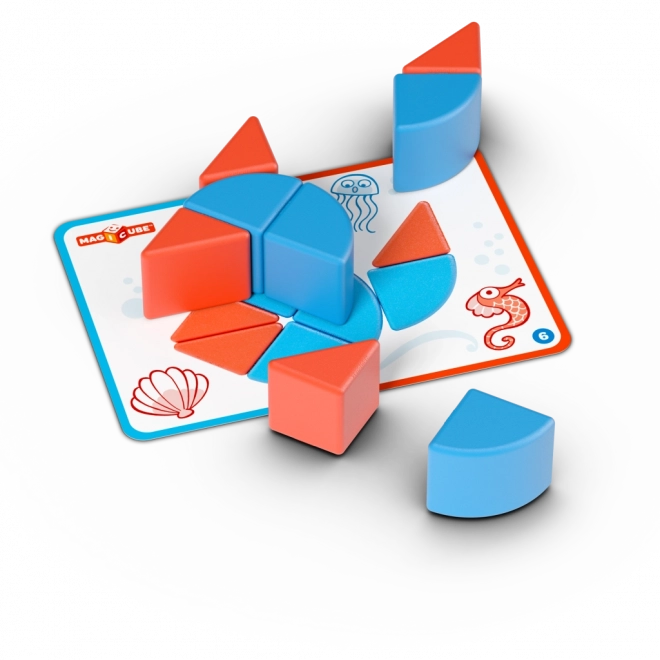 Geomag Magicube Blocks&Cards 16 dílků