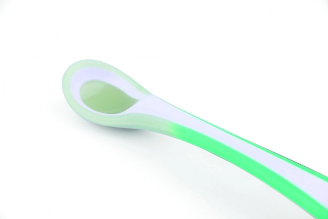 Set of 2 Heat-Sensitive Spoons, Green