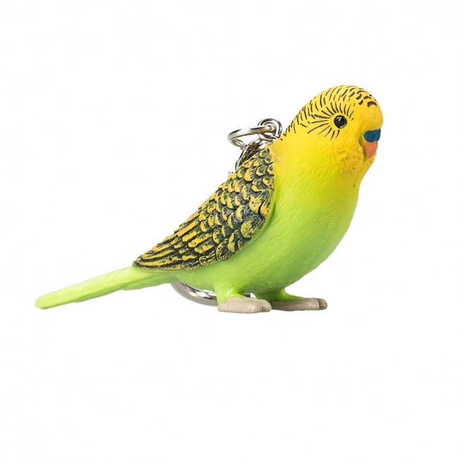 Green Budgerigar Keychain