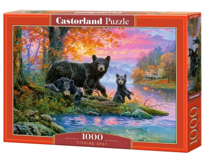 Castorland 1000 Piece Fishing Spot Puzzle