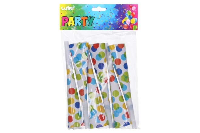 Party Trumpets with Dots