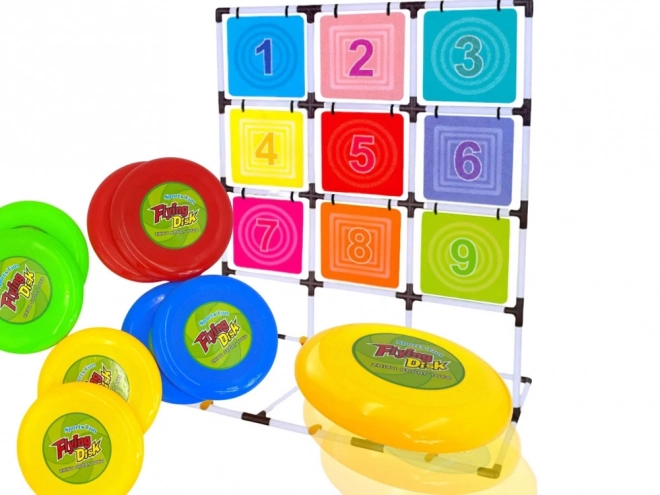 Precision Throwing Disc Target Game