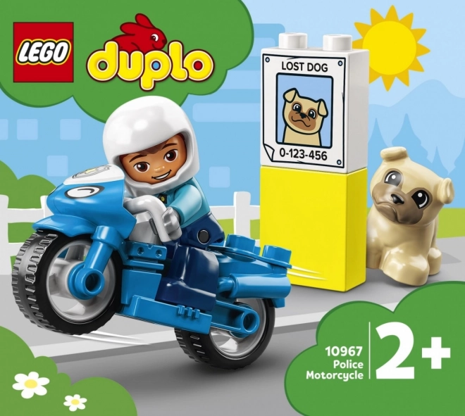 Police Motorcycle LEGO DUPLO Town