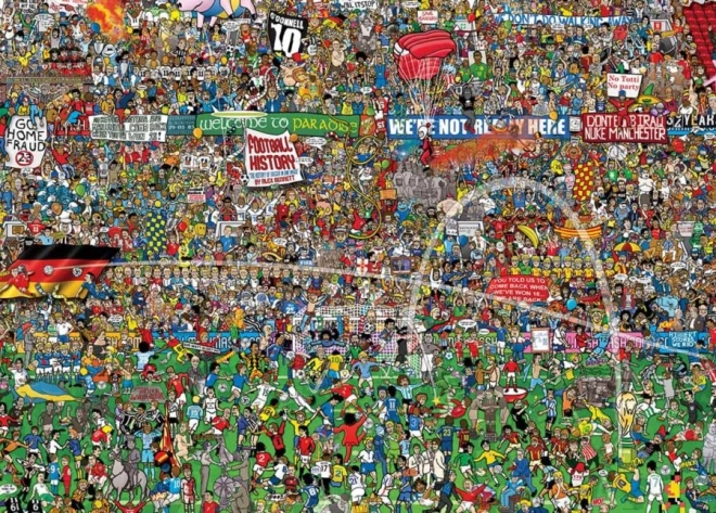 HEYE Puzzle History of Football 3000 pieces