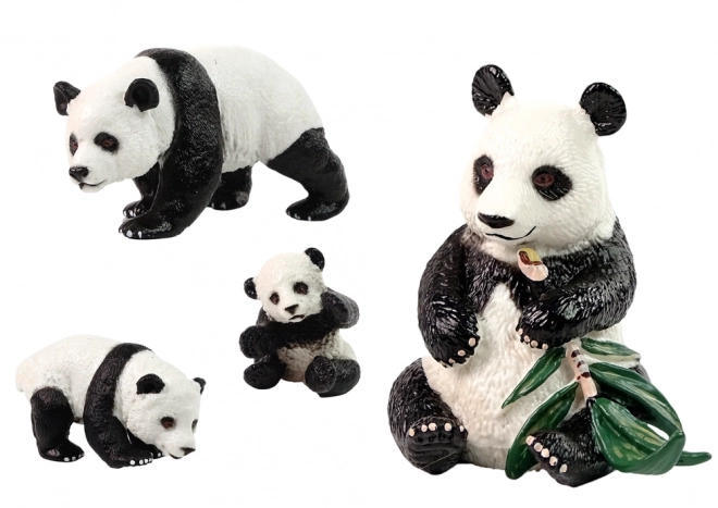 Animal Figures Set - Parrot and Panda