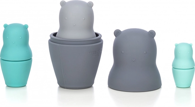 Silicone Stacking Bears Toy