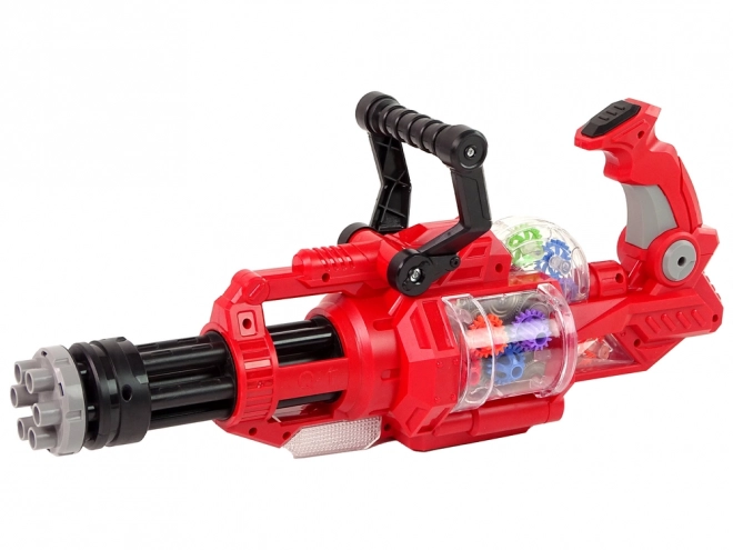 Electric Rotating Cannon Toy Gun with Lights and Sounds