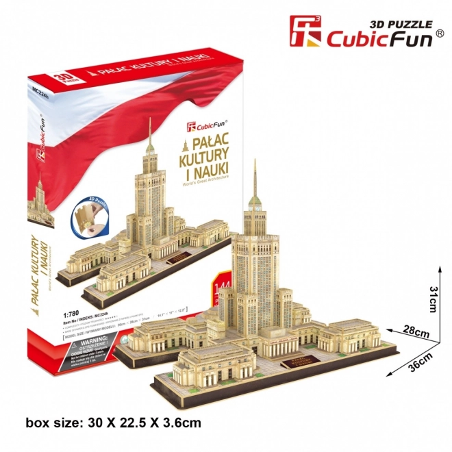 3D Puzzle Palace of Culture and Science