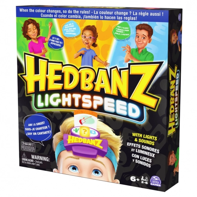 Hedbanz Lightspeed Game