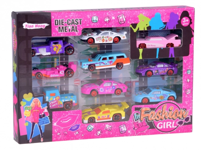 Fashion Girl Car Set